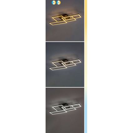 Rabalux - LED Pritemdomas lubinis šviestuvas LED/40W/230V 3000-6500K + nuotolinio valdymo pultas