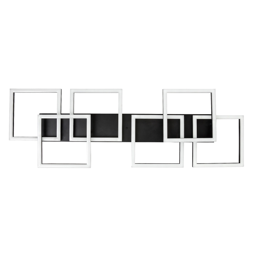 Rabalux - Dimeriuojamas LED lubų šviestuvas LED/40W/230V 3000-6500K 33x100 cm juoda + nuotolinis valdymas