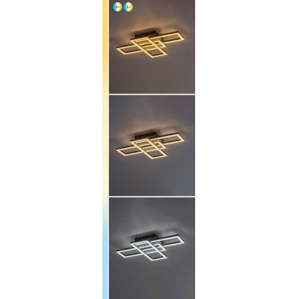 Rabalux - dimeriuojamas LED lubinis šviestuvas LED/40W/230V 3000-6500K + su nuotoliniu pulteliu 35x50 cm