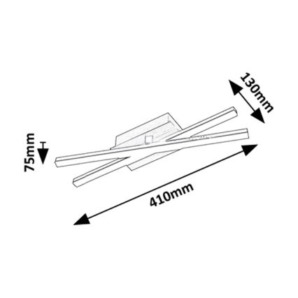 Rabalux - LED lubinis šviestuvas LED/16W/230V 4000K
