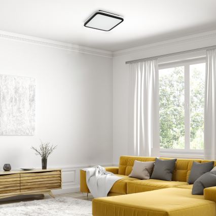 Rabalux - reguliuojamas LED RGB lubinis šviestuvas LED/43W/230V 3000-6500K + nuotolinis valdymas 35x35 cm