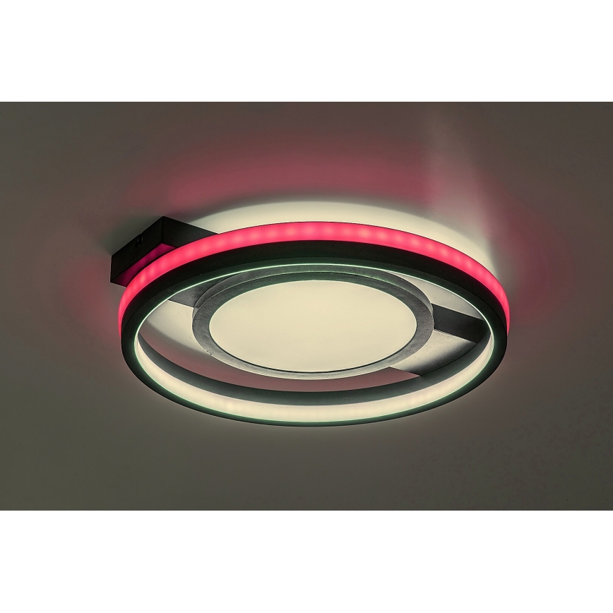 Rabalux - LED RGB pritemdomas lubinis šviestuvas LED/40W/230V 3000-6500K + nuotolinio valdymo pultas
