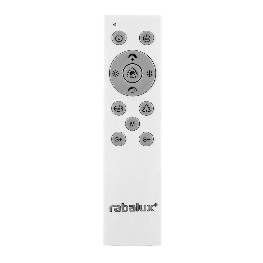 Rabalux - LED RGB pritemdomas lubinis šviestuvas LED/22W/230V 3000-6500K + nuotolinio valdymo pultas
