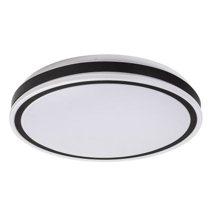 Rabalux - dimeriuojamas LED lubų šviestuvas LED/20W/230V 3000-6500K skersmuo 38,5 cm juodas + nuotolinis valdymas