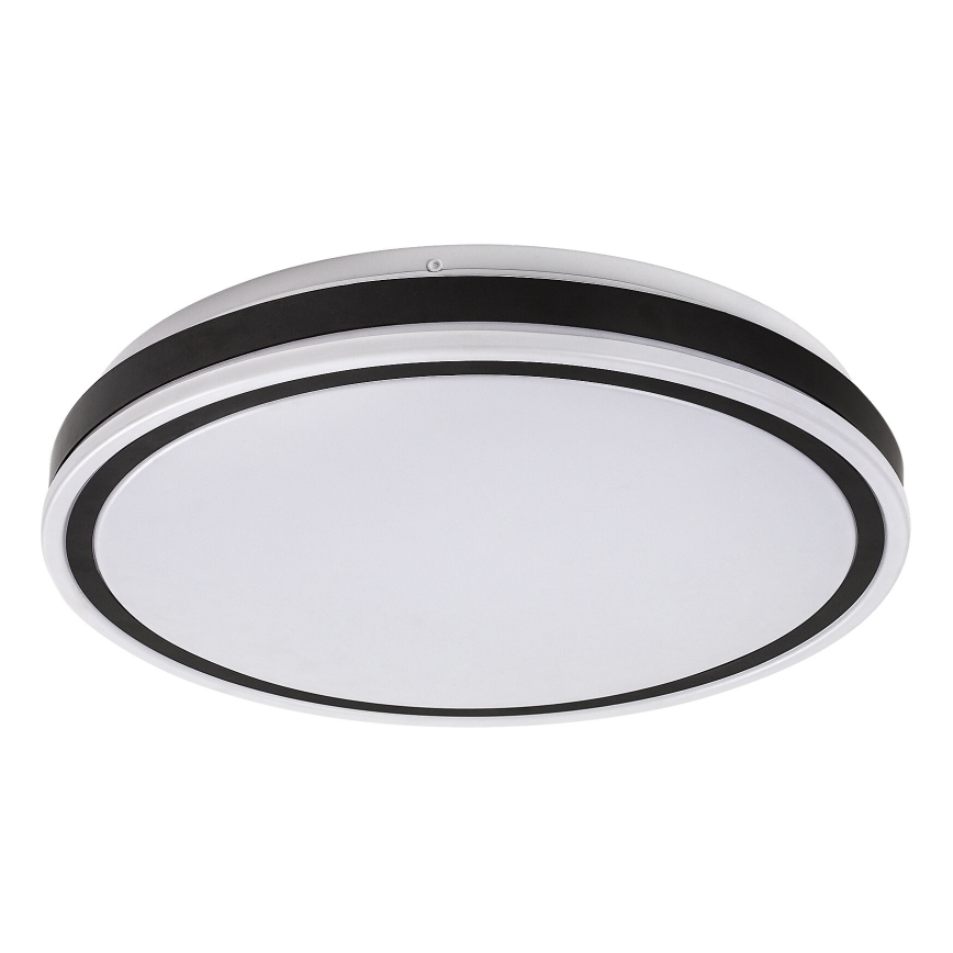 Rabalux - dimeriuojamas LED lubų šviestuvas LED/20W/230V 3000-6500K skersmuo 38,5 cm juodas + nuotolinis valdymas