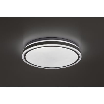 Rabalux - reguliuojamas LED lubinis šviestuvas LED/23W/230V 3000-6500K, skersmuo 38,5 cm, baltas + nuotolinis valdymas