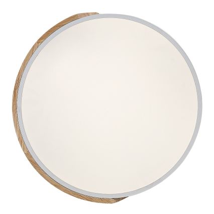 Rabalux - LED lubinis šviestuvas 24W/230V 3000K balta/ąžuolas, skersmuo 61 cm