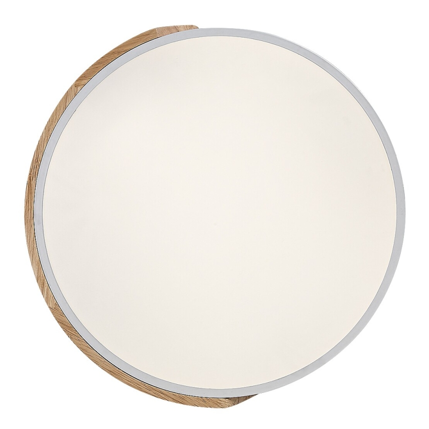 Rabalux - LED lubinis šviestuvas 24W/230V 3000K balta/ąžuolas, skersmuo 61 cm