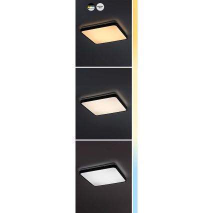 Rabalux - LED lubinis vonios šviestuvas LED/36W/230V 3000/4000/6000K IP44 42x42 cm balta