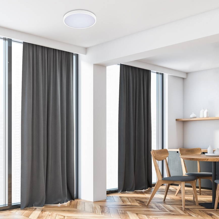 Rabalux - LED lubinis vonios šviestuvas LED/12W/230V 3000/4000/6000K IP44 diametras 25,5 cm balta