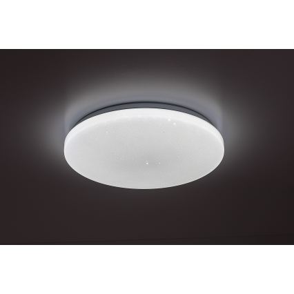 Rabalux - reguliuojamo ryškumo LED lubinis šviestuvas, 12 W, 230 V, 3000–6500 K, Ø 26 cm + nuotolinis valdymas