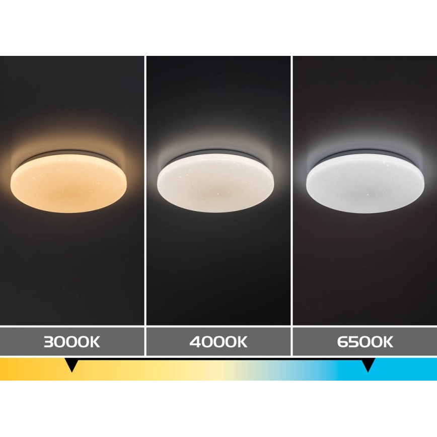 Rabalux - reguliuojamo ryškumo LED lubinis šviestuvas LED/22W/230V 3000-6500K Ø 33 cm + nuotolinis valdymas