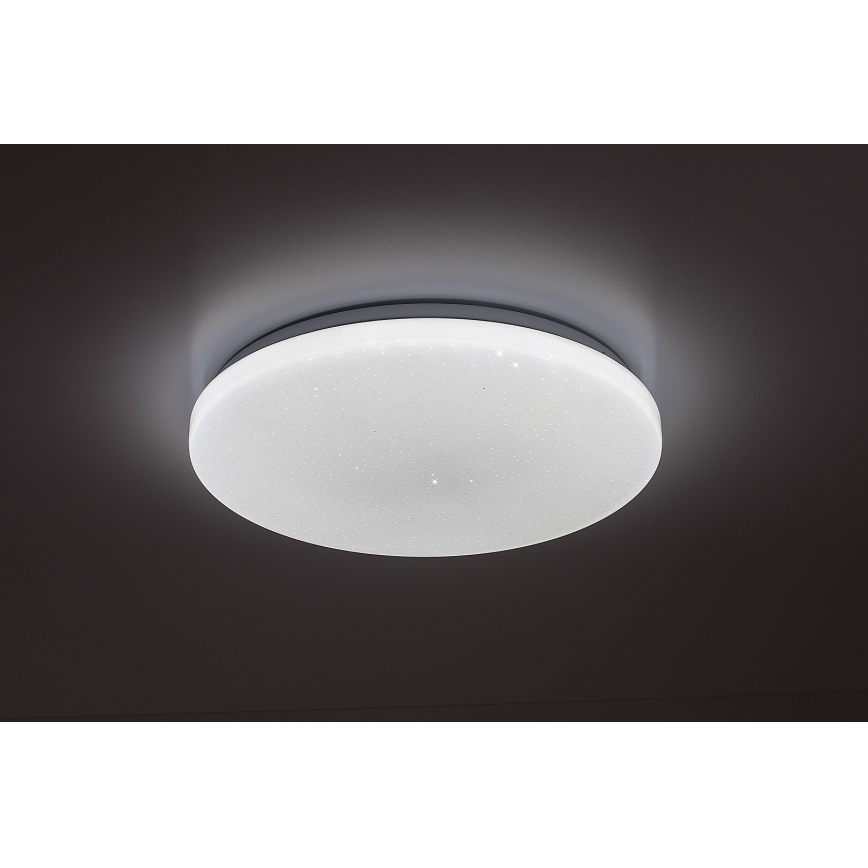Rabalux - reguliuojamo ryškumo lubinis LED šviestuvas, 34 W, 230 V, 3000–6500 K, skersmuo 38 cm, su nuotoliniu pulteliu