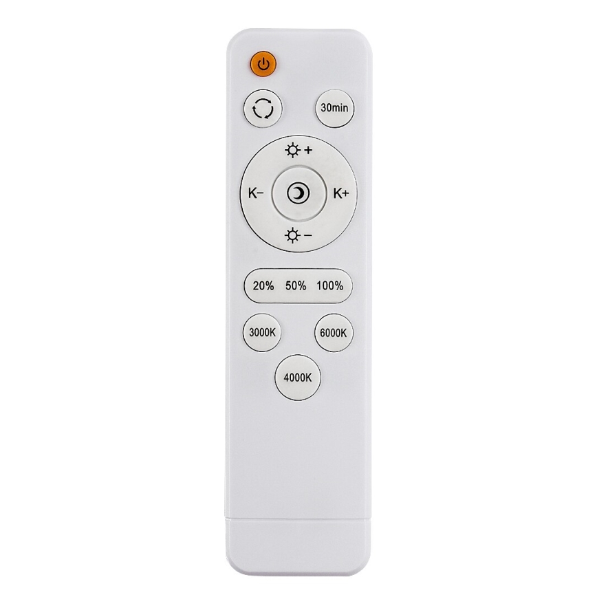 Rabalux - reguliuojamo ryškumo lubinis LED šviestuvas, 34 W, 230 V, 3000–6500 K, skersmuo 38 cm, su nuotoliniu pulteliu
