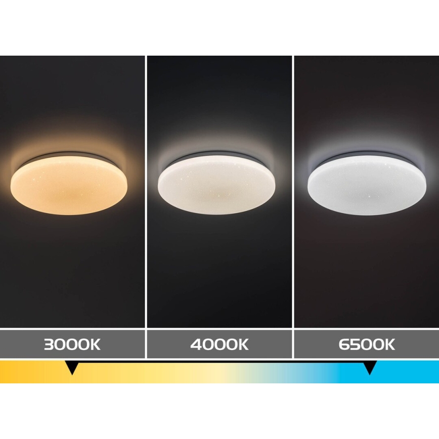 Rabalux - LED reguliuojamas lubinis šviestuvas LED/60W/230V 3000-6500K skers. 58 cm + nuotolinio valdymo pultas