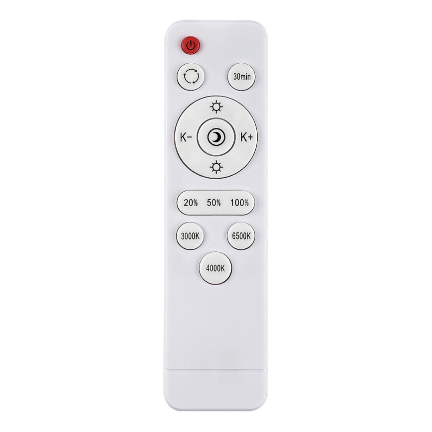 Rabalux - LED reguliuojamas lubinis šviestuvas LED/34W/230V 3000-6500K, skersmuo 38 cm, su nuotoliniu valdymu