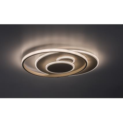 Rabalux - reguliuojamo ryškumo LED lubinis šviestuvas LED/57W/230V 3000-6000K 48,5x40 cm + nuotolinis valdymas