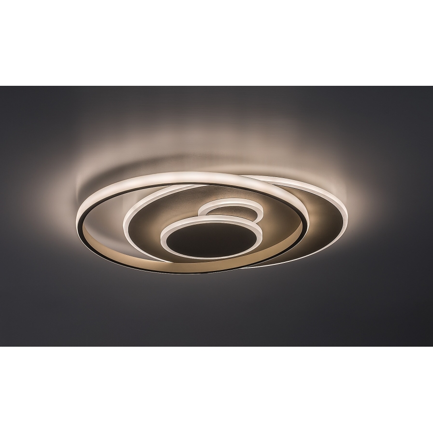 Rabalux - reguliuojamo ryškumo LED lubinis šviestuvas LED/57W/230V 3000-6000K 48,5x40 cm + nuotolinis valdymas