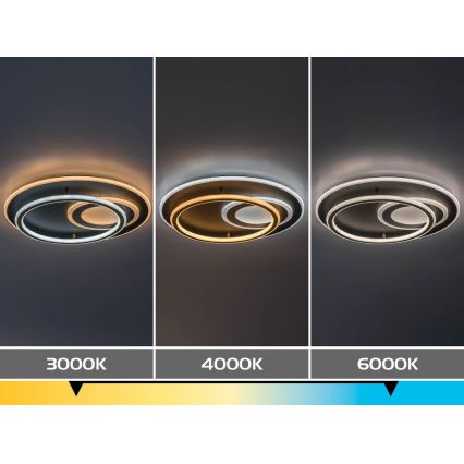 Rabalux - LED pritemdomas lubinis šviestuvas LED/60W/230V 3000-6000K skersmuo 50 cm + nuotolinis valdymas