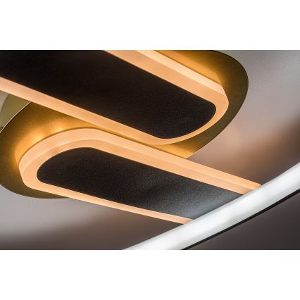 Rabalux - Dimeriuojamas lubinis LED šviestuvas LED/60W/230V 3000-6000K 53x45 cm + nuotolinis valdymas