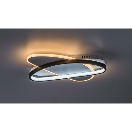 Rabalux - dimeriuojamas LED lubinis šviestuvas LED/57W/230V 3000-6000K 45x30,5 cm + nuotolinis valdymas