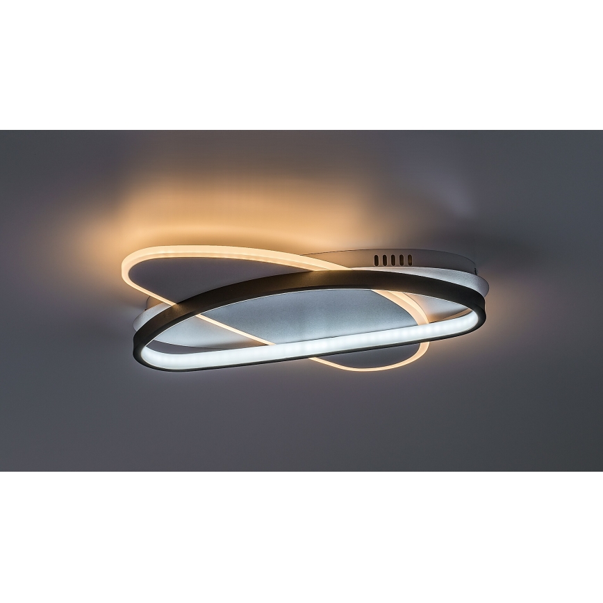 Rabalux - dimeriuojamas LED lubinis šviestuvas LED/57W/230V 3000-6000K 45x30,5 cm + nuotolinis valdymas