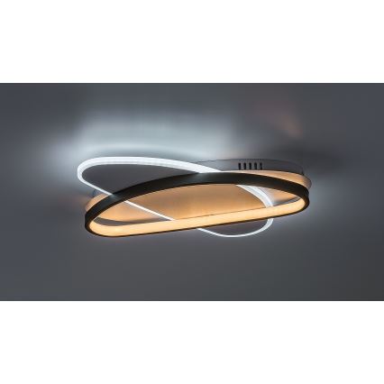 Rabalux - dimeriuojamas LED lubinis šviestuvas LED/57W/230V 3000-6000K 45x30,5 cm + nuotolinis valdymas
