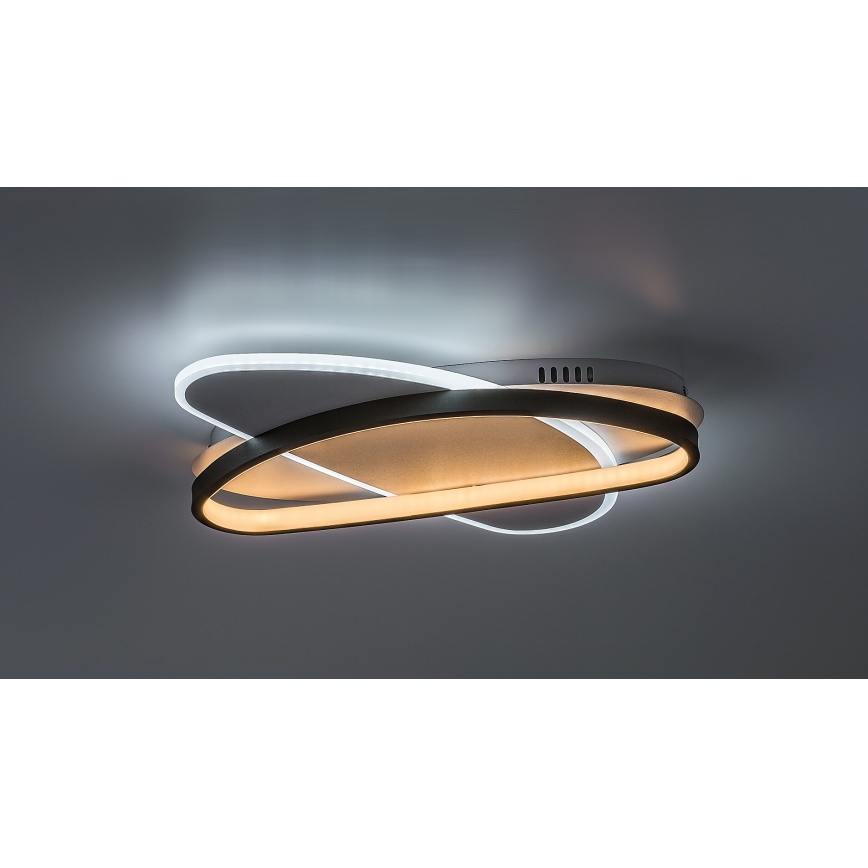 Rabalux - dimeriuojamas LED lubinis šviestuvas LED/57W/230V 3000-6000K 45x30,5 cm + nuotolinis valdymas