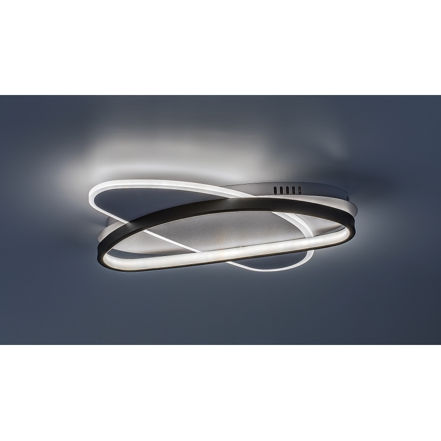 Rabalux - dimeriuojamas LED lubinis šviestuvas LED/57W/230V 3000-6000K 45x30,5 cm + nuotolinis valdymas