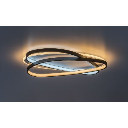 Rabalux - LED dimeriuojamas lubinis šviestuvas LED/57W/230V 3000-6000K 53x38 cm + nuotolinio valdymo pultas