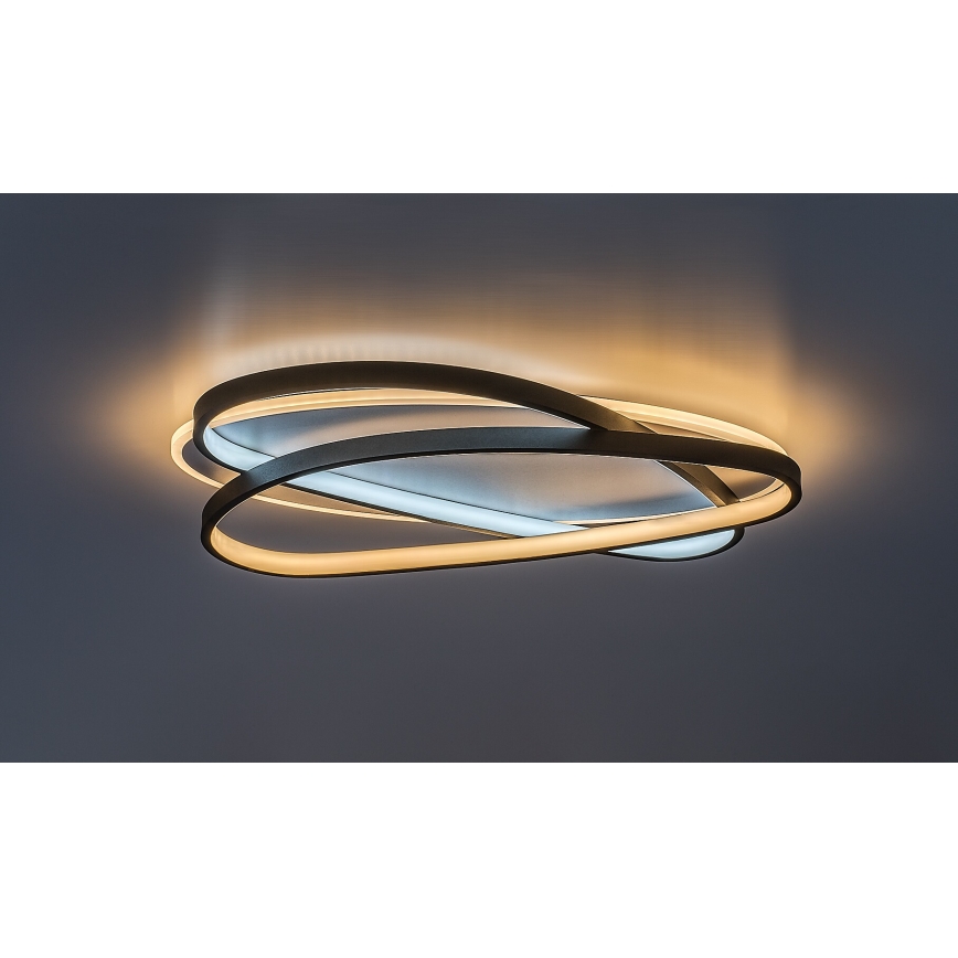 Rabalux - LED dimeriuojamas lubinis šviestuvas LED/57W/230V 3000-6000K 53x38 cm + nuotolinio valdymo pultas