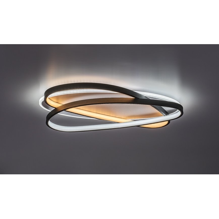 Rabalux - LED dimeriuojamas lubinis šviestuvas LED/57W/230V 3000-6000K 53x38 cm + nuotolinio valdymo pultas