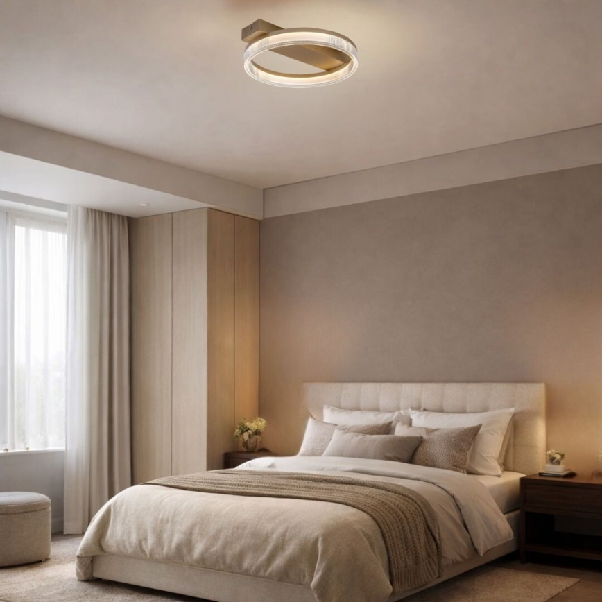 Rabalux - reguliuojamas LED lubinis šviestuvas LED/18W/230V 3000-6500K 37x33 cm + nuotolinis pultelis