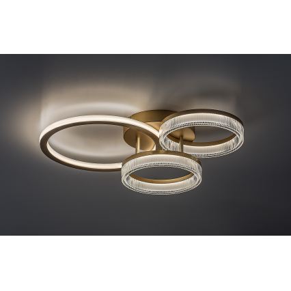 Rabalux - LED Pritemdomas lubinis šviestuvas LED/38W/230V 3000-6500K 58,5x38 cm + nuotolinis valdymas