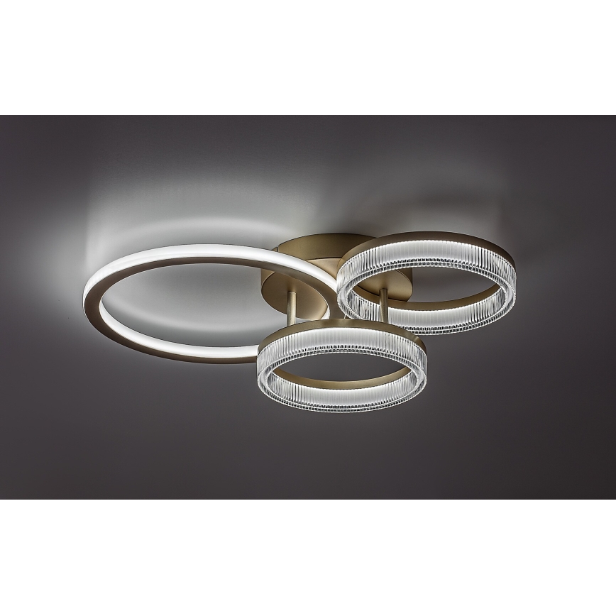 Rabalux - LED Pritemdomas lubinis šviestuvas LED/38W/230V 3000-6500K 58,5x38 cm + nuotolinis valdymas