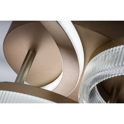 Rabalux - LED Pritemdomas lubinis šviestuvas LED/38W/230V 3000-6500K 58,5x38 cm + nuotolinis valdymas