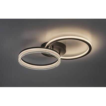 Rabalux - dimeriuojamas LED lubinis šviestuvas LED/38W/230V 3000-6500K 60x35 cm + su nuotolinio valdymo pultu