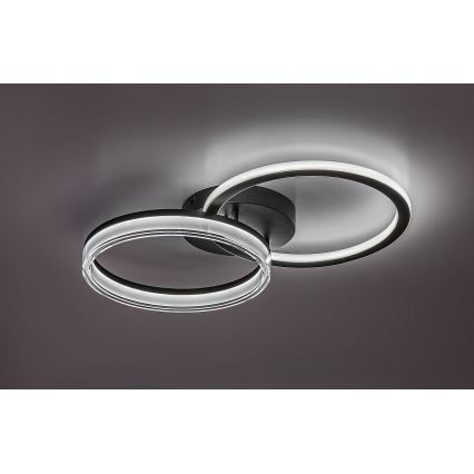 Rabalux - dimeriuojamas LED lubinis šviestuvas LED/38W/230V 3000-6500K 60x35 cm + su nuotolinio valdymo pultu