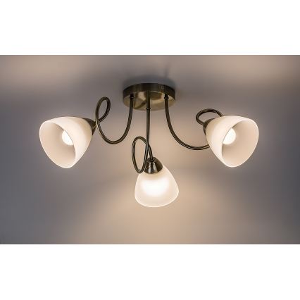 Rabalux - prigludusi liustra 3xE27/60W/230V
