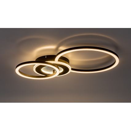 Rabalux - LED dimeriuojamas lubinis šviestuvas LED/24W/230V 3000-6500K 46x33 cm + nuotolinis valdymas
