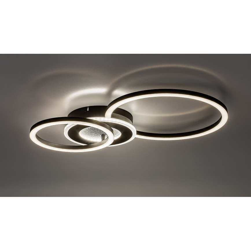 Rabalux - LED dimeriuojamas lubinis šviestuvas LED/24W/230V 3000-6500K 46x33 cm + nuotolinis valdymas