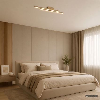 Rabalux - LED lubinis šviestuvas LED/12W/230V 3000K auksinis