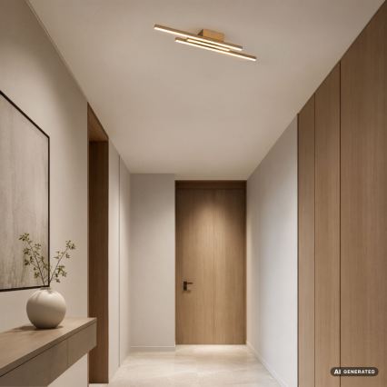 Rabalux - LED lubinis šviestuvas LED/18W/230V 3000K auksinis