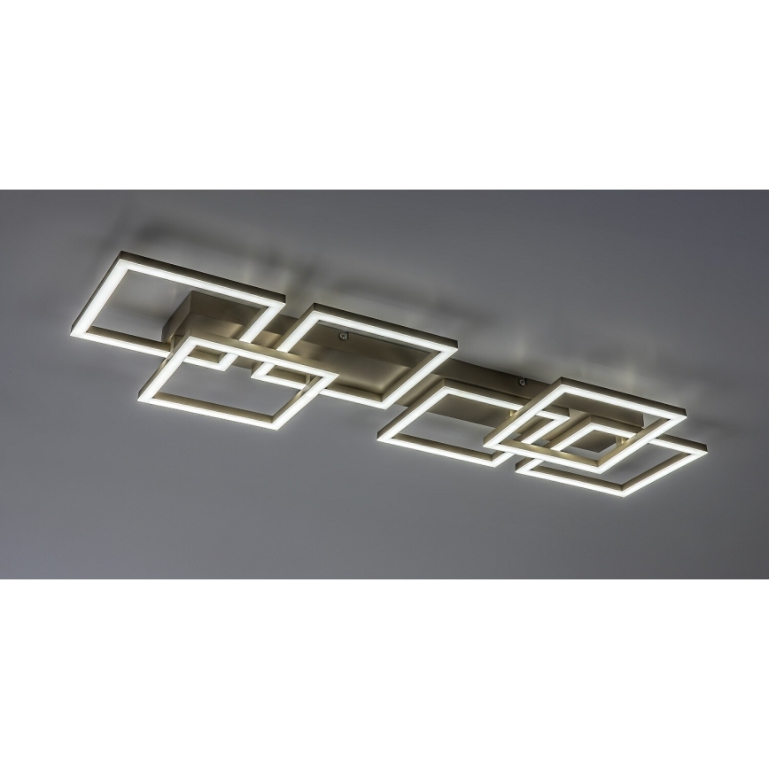 Rabalux - LED Reguliuojamas lubinis šviestuvas LED/40W/230V 3000-6500K 33x100 cm smėlio spalvos + su nuotoliniu pulteliu