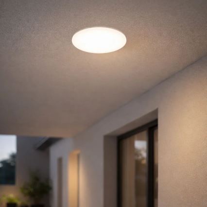 Rabalux - LED vonios kambario lubinis šviestuvas LED/12W/230V IP44 4000K skersm. 25,5 cm