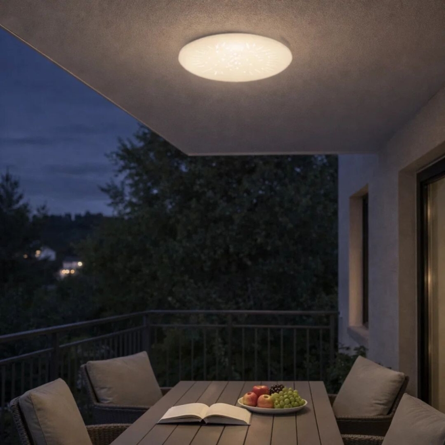 Rabalux - LED vonios lubinis šviestuvas LED/24W/230V IP44 4000K Ø 37,5 cm