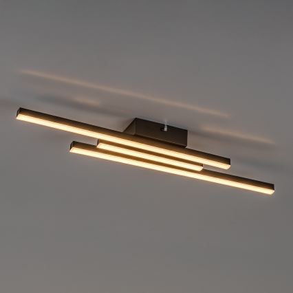 Rabalux - LED lubinis šviestuvas LED/18W/230V 3000K juodas