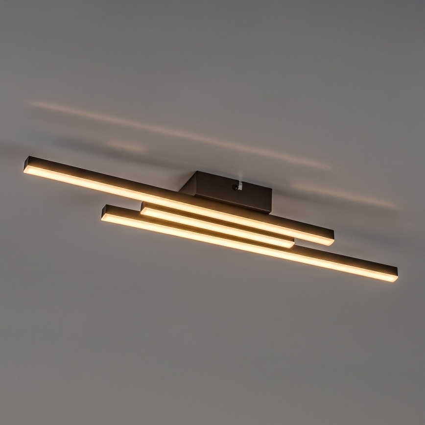 Rabalux - LED lubinis šviestuvas LED/18W/230V 3000K juodas