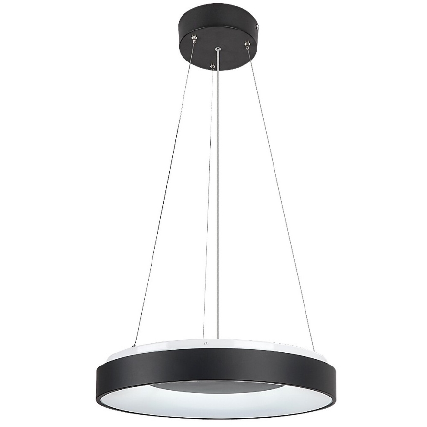 Rabalux - LED reguliuojamas pakabinamas šviestuvas su kabeliu LED/38W/230V 3000-6500K juodas + nuotolinio valdymo pultas