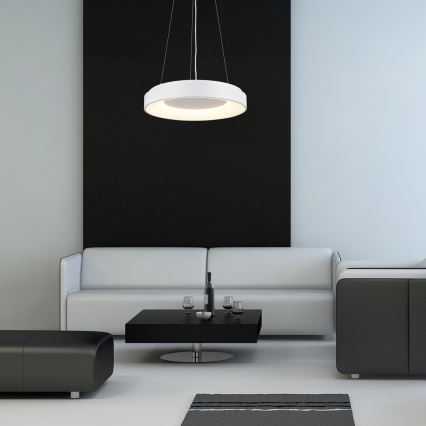 Rabalux - LED reguliuojamas pakabinamas šviestuvas su kabeliu LED/38W/230V 3000-6500K baltas + nuotolinio valdymo pultas